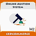 Online Auction System For Magento 2 Store. logo