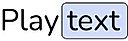 Playtext logo