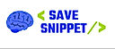 SaveSnippet logo