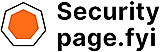 Security Page Checklist