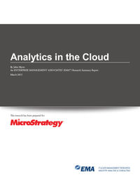 by Enterprise Management Associates (EMA), sponsored by MicroStrategy