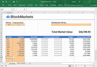 BlockMarkets : Excel Crypto Tracker screenshot