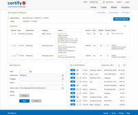 Certify Demo - An automatically built expense report