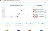CloudBerry Backup screenshot: Backup reports