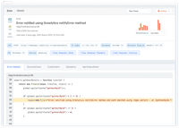 Error Monitoring screenshot