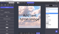 Add text to Images screenshot