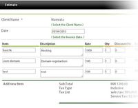 Shimbi Invoice Customize Screenshot