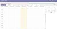 Smart School ERP screenshot: Student, facility, teacher, and department timetables can be managed