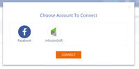 Sync2CRM screenshot: Connecting Sync2CRM to an Infusionsoft account