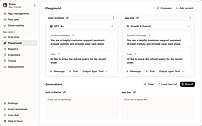 Dashboard - Playground