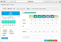 CEIPAL Workforce screenshot: Manage timesheets centrally