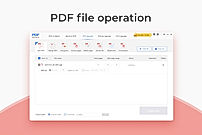 PDF File Operation screenshot