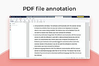 PDF File Annotation screenshot