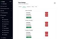 Team Settings