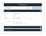 Registration Engine screenshot