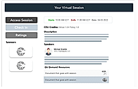 Virtual Session screenshot
