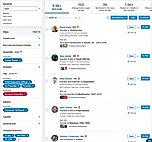 LinkedIn Saved Search to Find Podcast Guests
