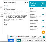New Templates Interface in Gmail