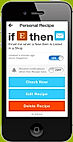 IFTTT screenshot: Enables users to set up automatic notifications