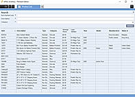 inFlow Cloud screenshot: Create a full and searchable product list with product details