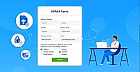 HIPAA Form screenshot