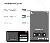 Enable/Disable Flexibility in Video Call