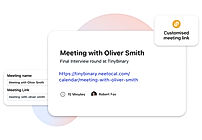 Customized Meeting Link