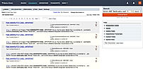 Nextpoint screenshot: Nextpoint showing document search results