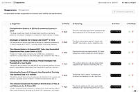 Actionable Suggestions