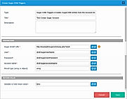 Creates SugarCRM entries from the Account module
