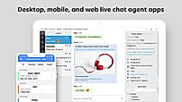 Live Chat Agent Apps screenshot