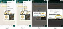 Creating catalogues from WhatsApp