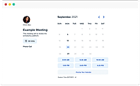 Scheduling Pages screenshot