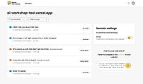 Domain Settings