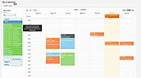 My Calendar Task Scheduling