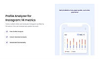 Profile Analyzer for Instagram: 14 metrics