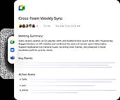 Meeting transcripts