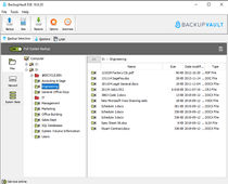 BackupVault Cloud Backup Screenshots
