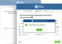 Cyclonis Password Manager Screenshots