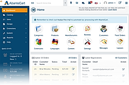 Dashboard screenshot