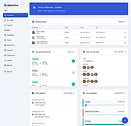 Dashboard screenshot
