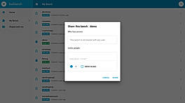 Backbench screenshot
