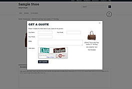Product Page CRM Request