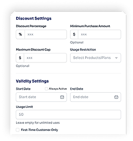 Discount Codes for Affiliates