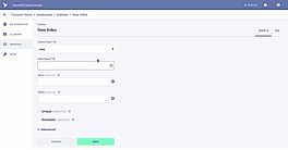Create Index