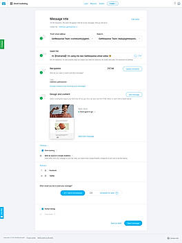 Create a Message Page