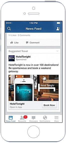 GetSocial screenshot: Automated posting