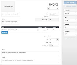 Online Invoice