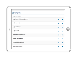Email Templates screenshot
