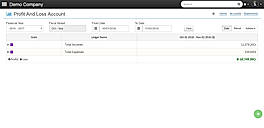 Accounting screenshot